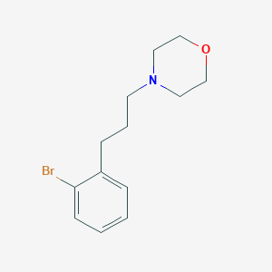 4-(3-(2-Bromophenyl)propyl)morpholineͼƬ