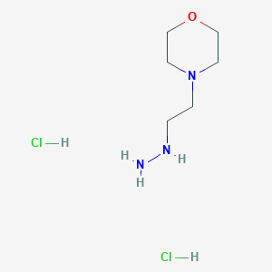 4-(2-Hydrazinylethyl)morpholine dihydrochlorideͼƬ