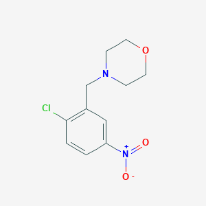 Morpholine,4-[(2-chloro-5-nitrophenyl)methyl]-ͼƬ