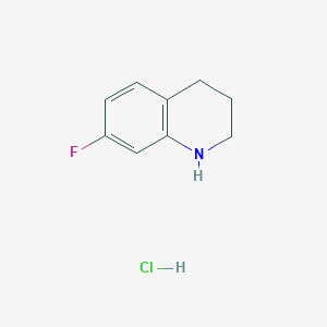 7-Fluoro-1,2,3,4-tetrahydroquinoline HydrochlorideͼƬ