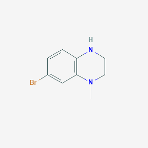 7-bromo-1-methyl-1,2,3,4-tetrahydroquinoxalineͼƬ