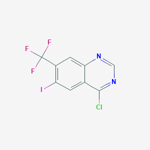 4-Chloro-6-iodo-7-(trifluoromethyl)quinazolineͼƬ