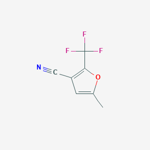 3-Cyano-5-methyl-2-(trifluoromethyl)furanͼƬ