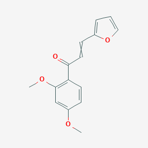 (2E)-1-(2,4-dimethoxyphenyl)-3-(furan-2-yl)prop-2-en-1-oneͼƬ