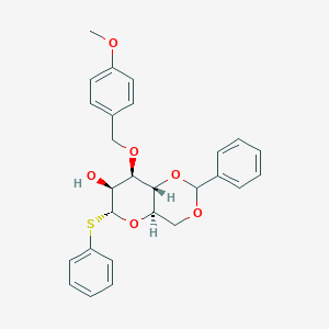 (R)-Phenyl 3-O-[(4-methoxyphenyl)methyl]-4,6-O-(phenylmethylene)-1-thio--D-mannopyranosideͼƬ