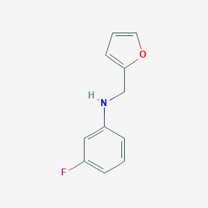 3-fluoro-N-(furan-2-ylmethyl)anilineͼƬ