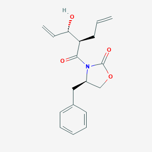 (4R)-3-[(2R,3S)-3-Hydroxy-1-oxo-2-(2-propen-1-yl)-4-penten-1-yl]-4-(phenylmethyl)-2-oxazolidinoneͼƬ