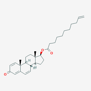 (17)-17-[(1-Oxo-10-undecen-1-yl)oxy]-androsta-1,4,6-trien-3-oneͼƬ