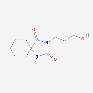 3-(3-Hydroxypropyl)-1,3-diazaspiro[4,5]decane-2,4-dioneͼƬ