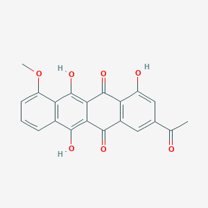 8-Acetyl-6,10,11-trihydroxy-1-methoxy-5,12-naphthacenedioneͼƬ