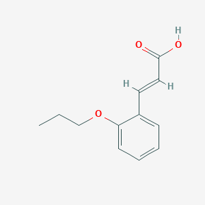 3-(2-propoxyphenyl)prop-2-enoic acidͼƬ