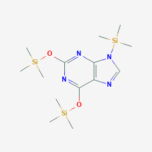 9-(Trimethylsilyl)-2,6-bis[(trimethylsilyl)oxy]-9H-purineͼƬ