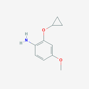 2-Cyclopropoxy-4-methoxyanilineͼƬ