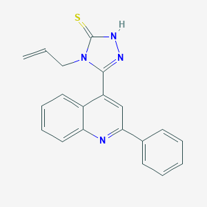 4-Allyl-5-(2-phenylquinolin-4-yl)-4H-1,2,4-triazole-3-thiolͼƬ