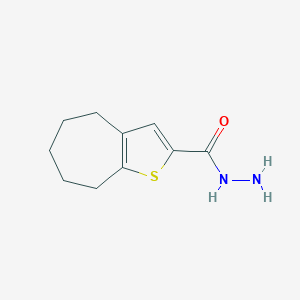 5,6,7,8-tetrahydro-4H-cyclohepta[b]thiophene-2-carbohydrazideͼƬ