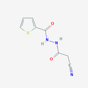 N'-(2-cyanoacetyl)thiophene-2-carbohydrazideͼƬ