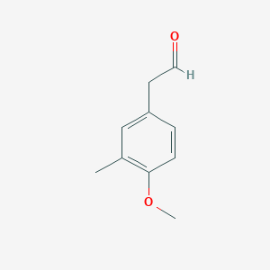 (4-Methoxy-3-methylphenyl)acetaldehydeͼƬ