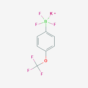 Potassium 4-(Trifluoromethoxy)PhenyltrifluoroborateͼƬ