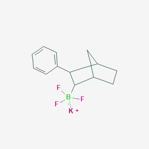 Potassium trifluoro(3-phenylbicyclo[2,2,1]heptan-2-yl)borateͼƬ