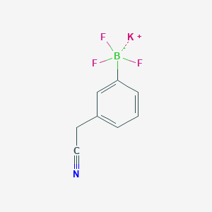 Potassium(3-Cyanomethylphenyl)trifluoroborateͼƬ