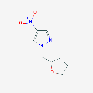 4-Nitro-1-(oxolan-2-ylmethyl)-1h-pyrazoleͼƬ