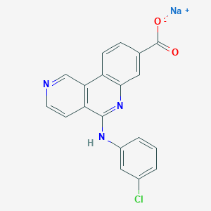 Silmitasertib sodium salt图片