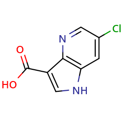 6-chloro-1H-pyrrolo[3,2-b]pyridine-3-carboxylicacidͼƬ