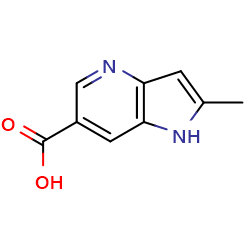 2-methyl-1H-pyrrolo[3,2-b]pyridine-6-carboxylicacidͼƬ