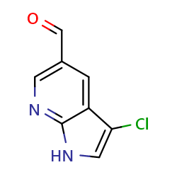 3-chloro-1H-pyrrolo[2,3-b]pyridine-5-carbaldehydeͼƬ