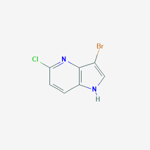 3-bromo-5-chloro-1H-pyrrolo[3,2-b]pyridineͼƬ
