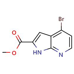 methyl4-bromo-1H-pyrrolo[2,3-b]pyridine-2-carboxylateͼƬ