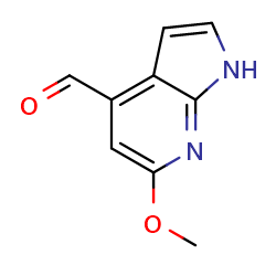 6-methoxy-1H-pyrrolo[2,3-b]pyridine-4-carbaldehydeͼƬ