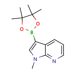1-methyl-3-(tetramethyl-1,3,2-dioxaborolan-2-yl)-1H-pyrrolo[2,3-b]pyridineͼƬ