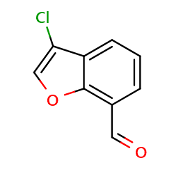 3-chloro-1-benzofuran-7-carbaldehydeͼƬ