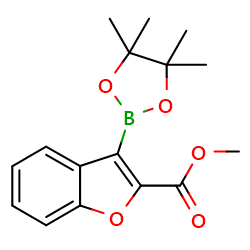 methyl3-(4,4,5,5-tetramethyl-1,3,2-dioxaborolan-2-yl)benzofuran-2-carboxylateͼƬ