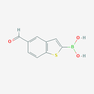 (5-formylbenzo[b]thiophen-2-yl)boronicacidͼƬ