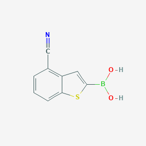 (4-cyanobenzo[b]thiophen-2-yl)boronicacidͼƬ