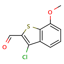 3-chloro-7-methoxy-1-benzothiophene-2-carbaldehydeͼƬ