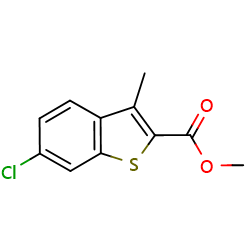methyl6-chloro-3-methyl-benzothiophene-2-carboxylateͼƬ