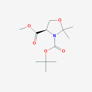 3-tert-butyl4-methyl(4R)-2,2-dimethyl-1,3-oxazolidine-3,4-dicarboxylateͼƬ