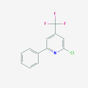 2-Chloro-6-phenyl-4-(trifluoromethyl)pyridineͼƬ