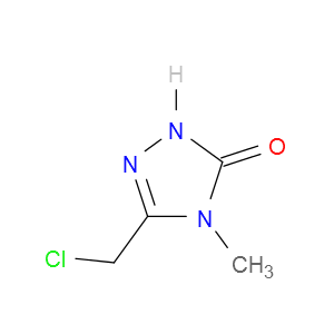 3-(Chloromethyl)-4-methyl-1H-1,2,4-triazol-5(4H)-oneͼƬ