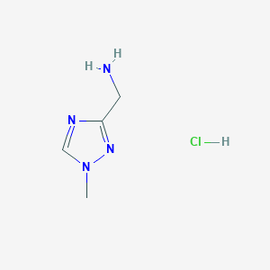 (1-Methyl-1H-1,2,4-triazol-3-yl)methanaminehydrochlorideͼƬ