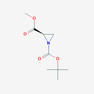1-tert-butyl2-methyl(2R)-aziridine-1,2-dicarboxylateͼƬ