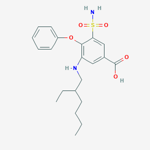 N-Desbutyl-N-(2-ethylhexyl)BumetanideͼƬ