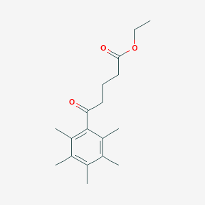 Ethyl 5-(2,3,4,5,6-Pentamethylphenyl)-5-oxovalerateͼƬ