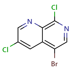 5-bromo-3,8-dichloro-1,7-naphthyridineͼƬ