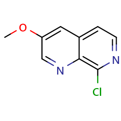 8-chloro-3-methoxy-1,7-naphthyridineͼƬ