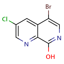 5-bromo-3-chloro-1,7-naphthyridin-8-olͼƬ