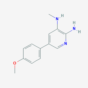2-Amino-3-methylamino-5-(4'-methoxyphenyl)pyridineͼƬ